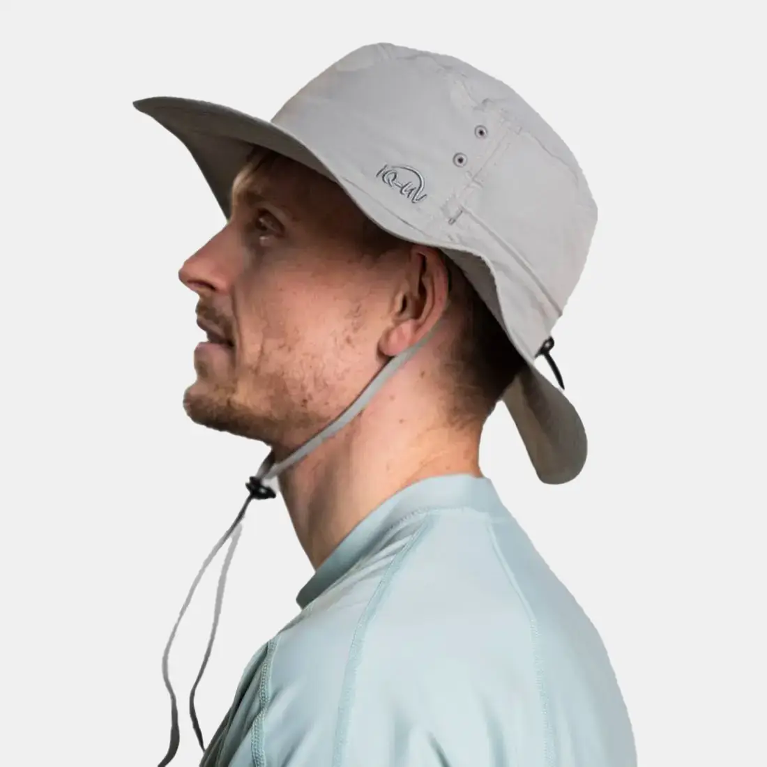 IQ-UV - UV HEAD Safari Hat grau