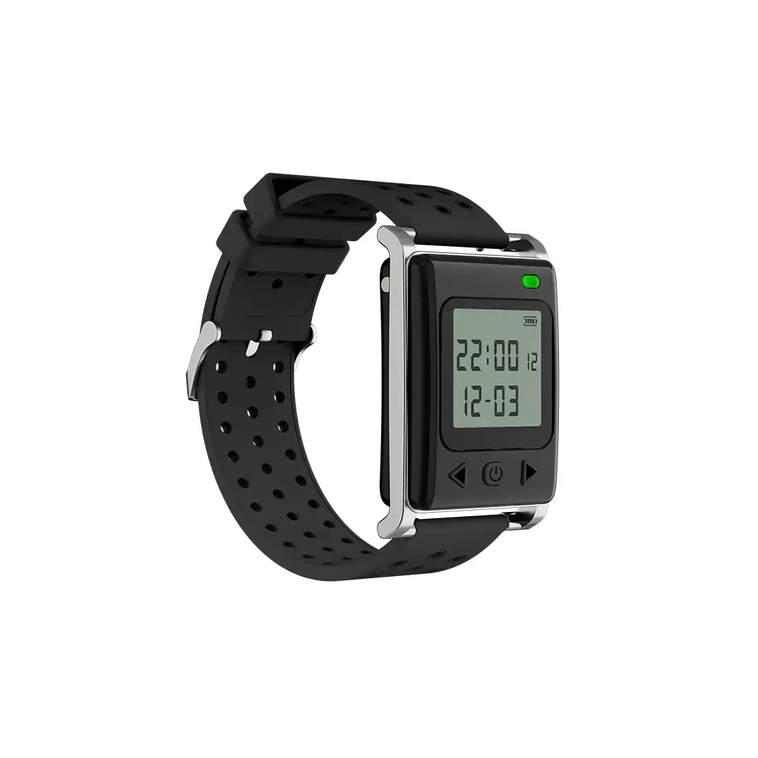 THERMOGUARD - Hitzeschutz-Warnband WEARABLE mit Display schwarz