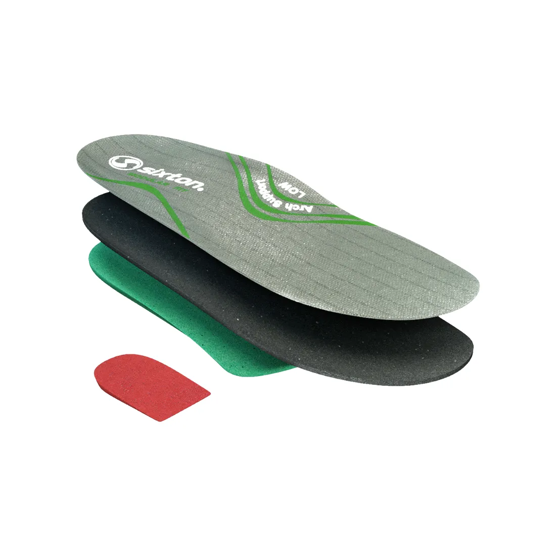SIXTON - Einlegesohle ARCH SUPPORT LOW grau/gr?n