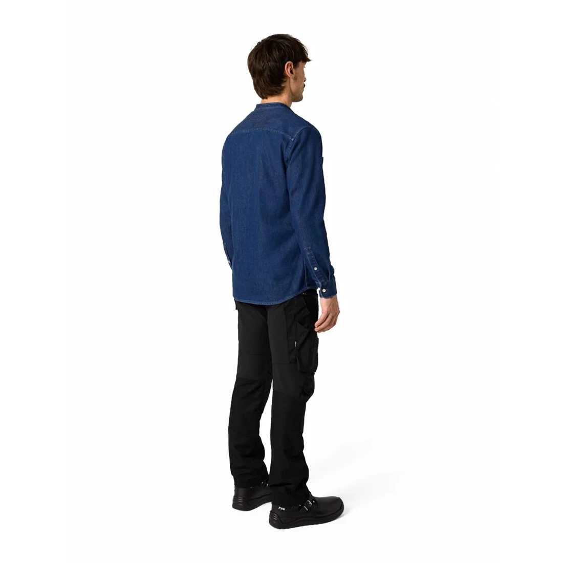 FHB - Jeanshemd ALFRED elastisch indigoblau