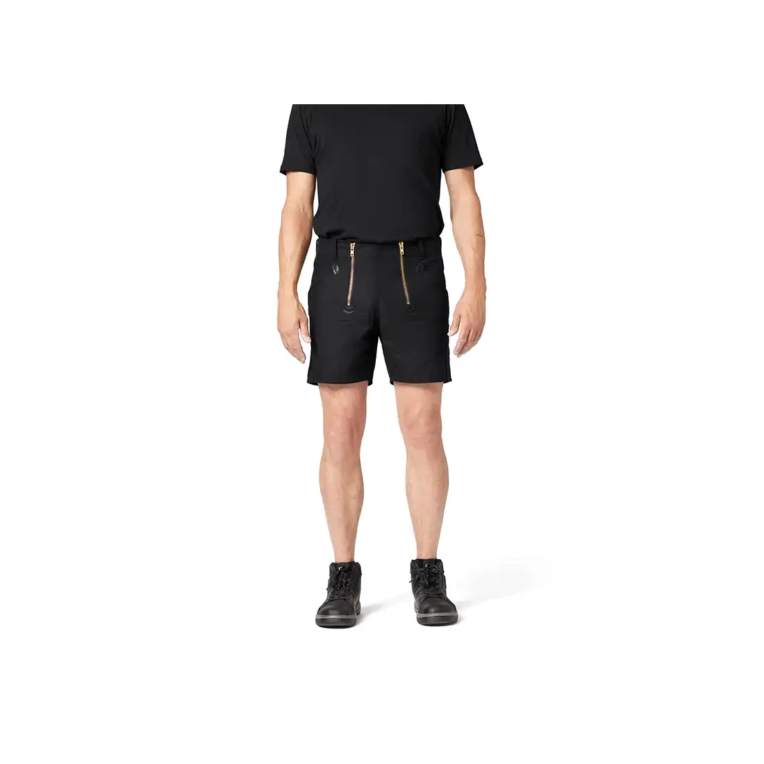 FHB - Zunftshorts JO Rips-Moleskin schwarz
