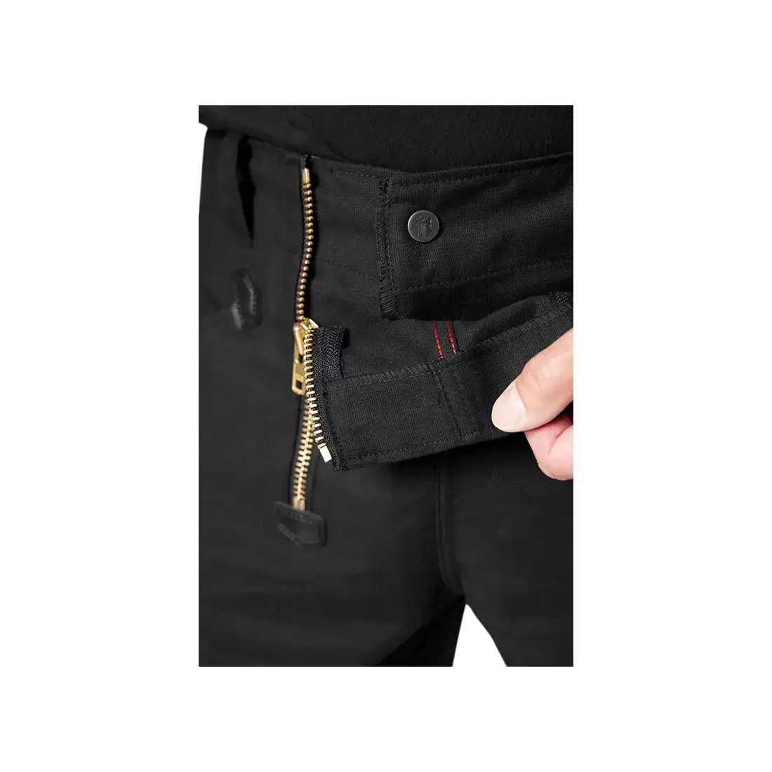 FHB - Zunftshorts JO Rips-Moleskin schwarz