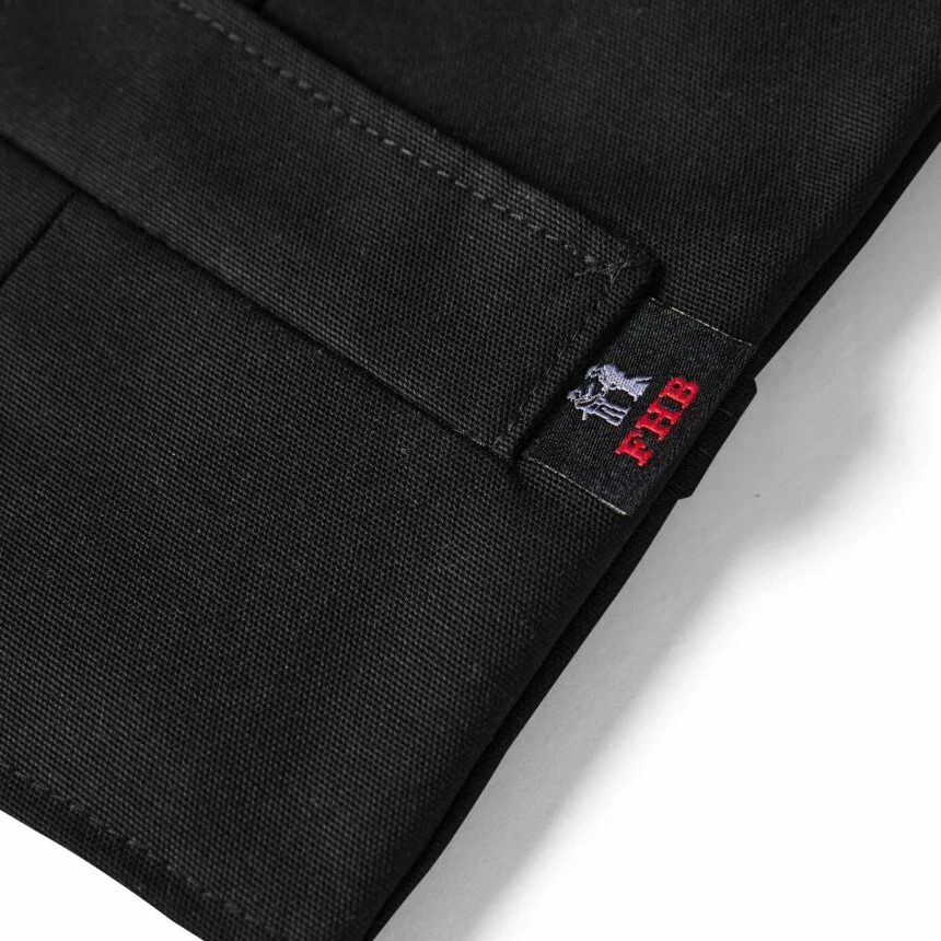 FHB - Zunftweste HERDIS Canvas Damen schwarz