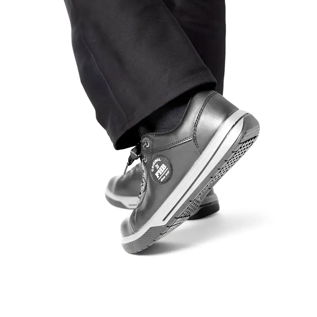 FHB - Halbschuh JULIAN S3 schwarz/grau