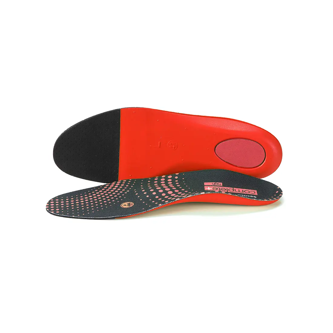 SECOSOL ? Ergonomische Fu?bettung Complete+ high schwarz/rot