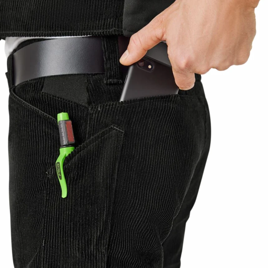 FHB - Zunftshorts FERDINAND extra kurz schwarz