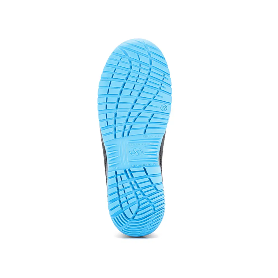 SIXTON - Cuban SRC ESD LOW S1P schwarz/neon hellblau