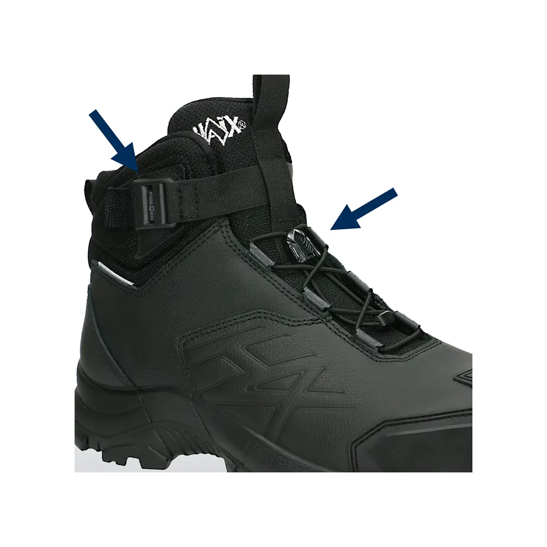 HAIX - NEVADA 3.0 Ws Damen mid S3S schwarz