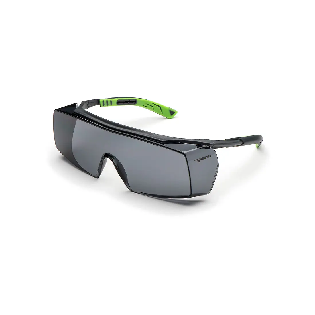UNIVET - Schutzbrille SOLAR SMOKE 5X7 metallik/gr?n/grau