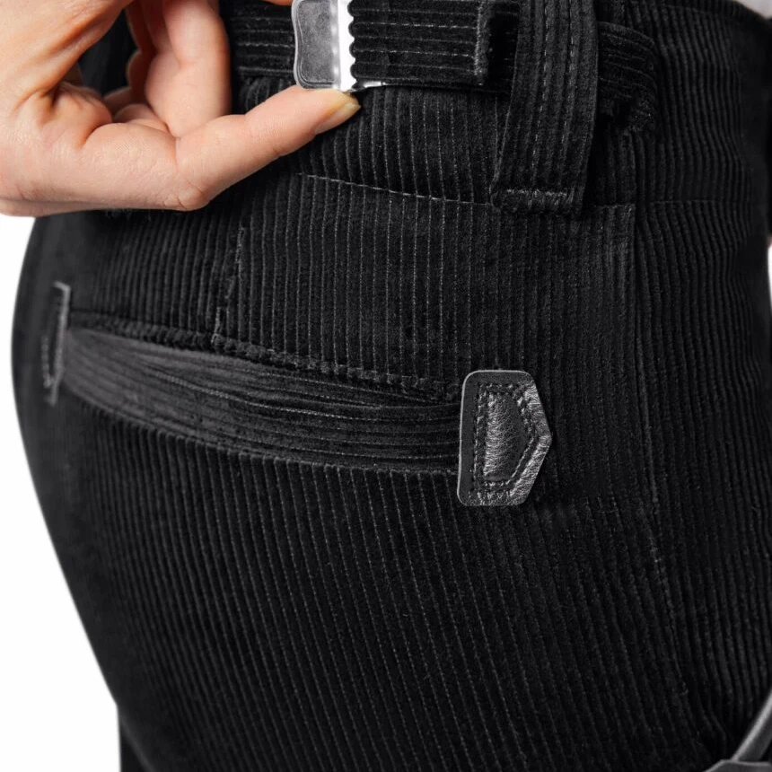 FHB - Zunfthose GRETA Genuacord Damen schwarz