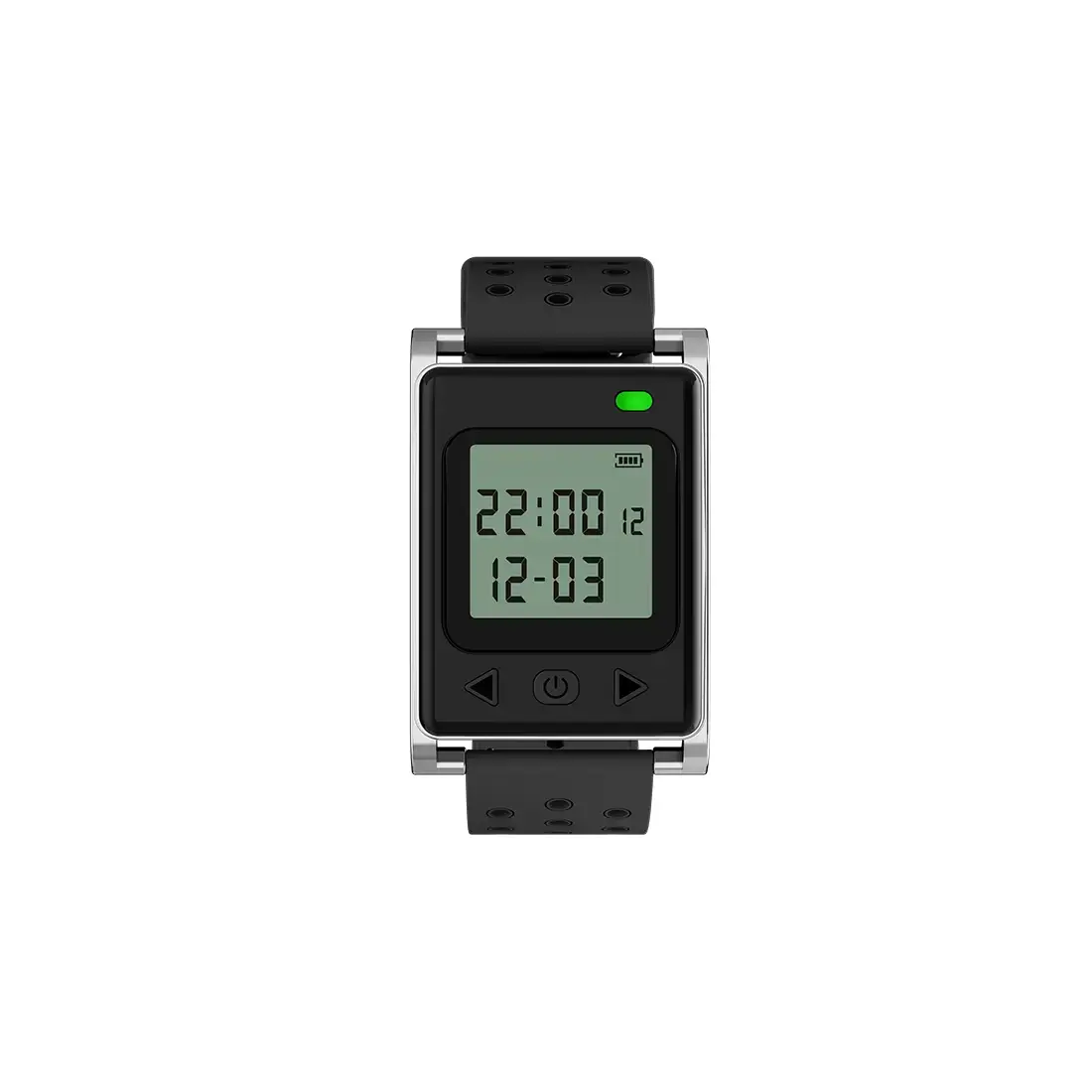 THERMOGUARD - Hitzeschutz-Warnband WEARABLE mit Display schwarz
