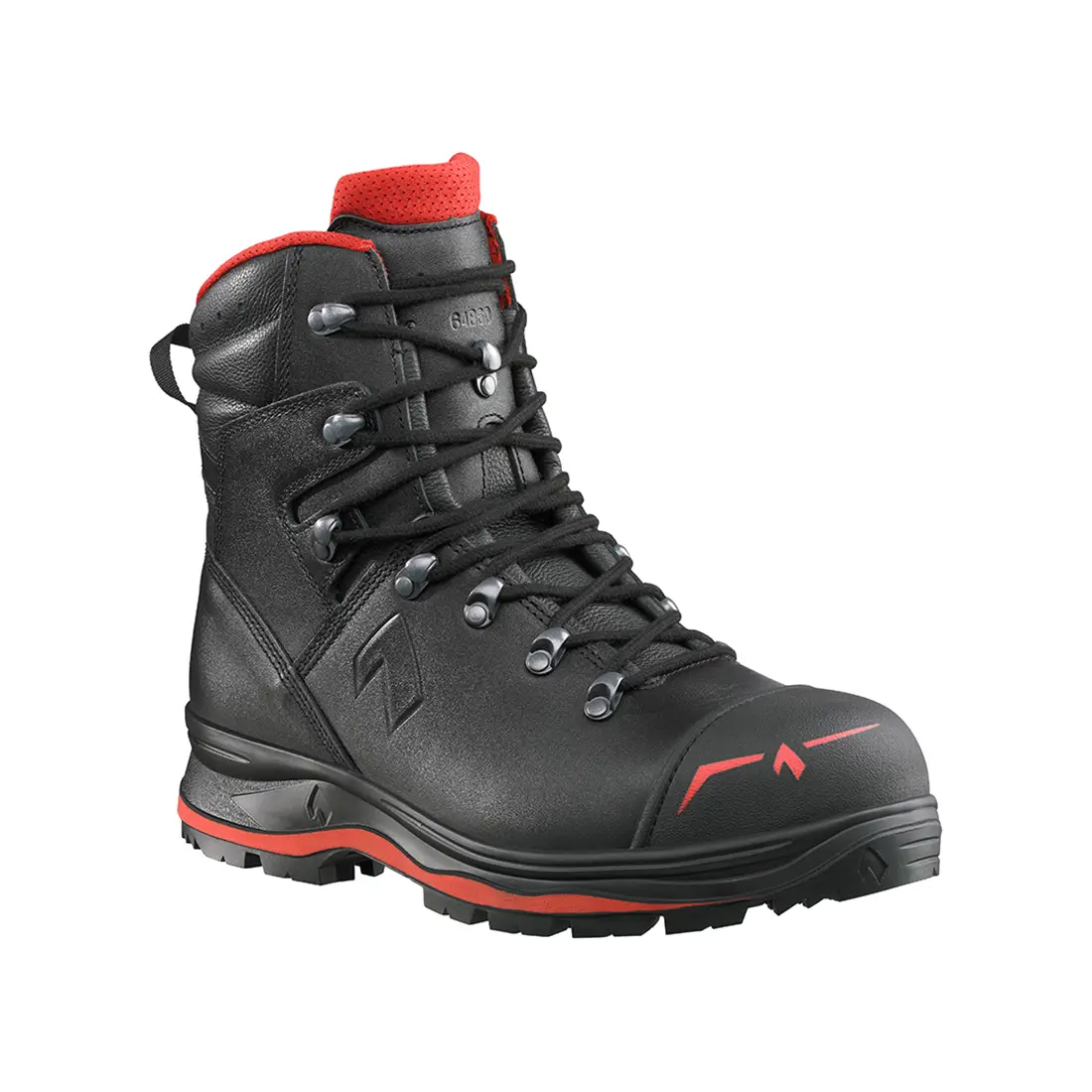 HAIX - TREKKER PRO 2.0 S3 high schwarz/rot