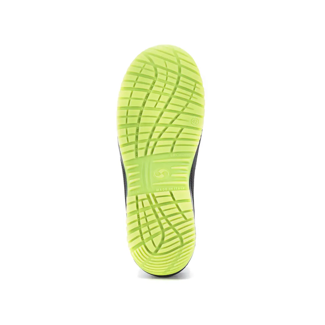 SIXTON - MENEITO ESD SRC S1P schwarz/neon gelb