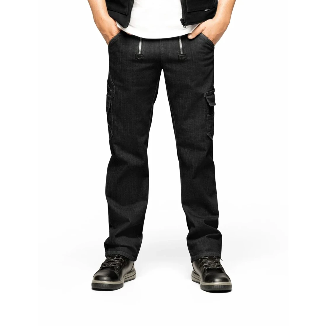 FHB - Zunfthose FRIEDHELM Jeans Lycra-Stretch schwarzblau