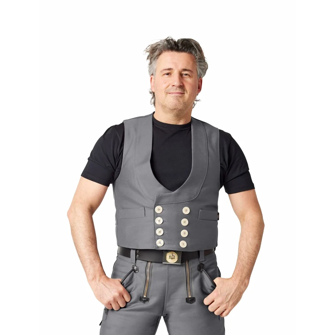 FHB - Zunftweste DETLEF Zwirn-Doppelpilot