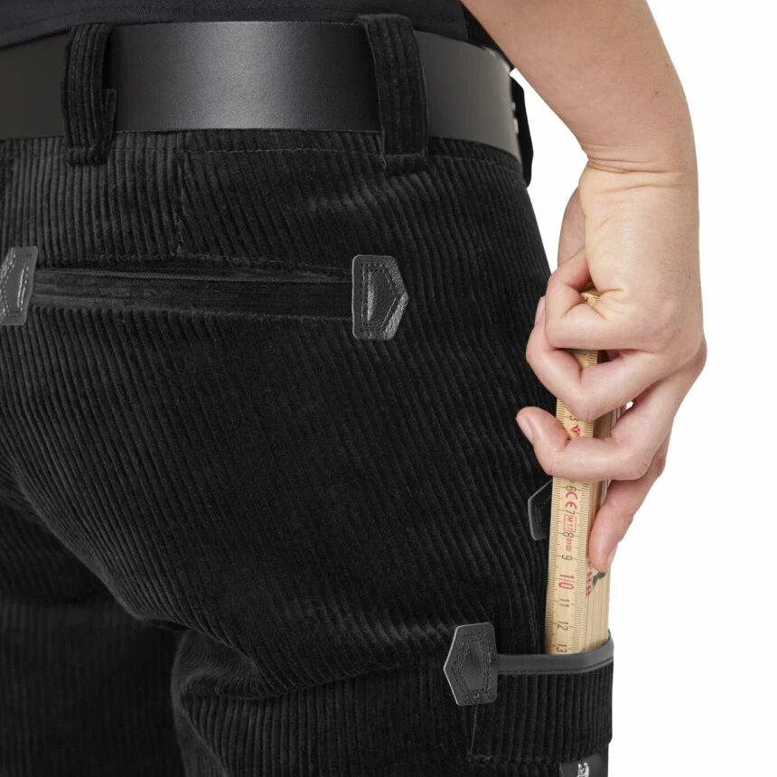 FHB - Zunfthose MARIA Trenkercord Damen schwarz