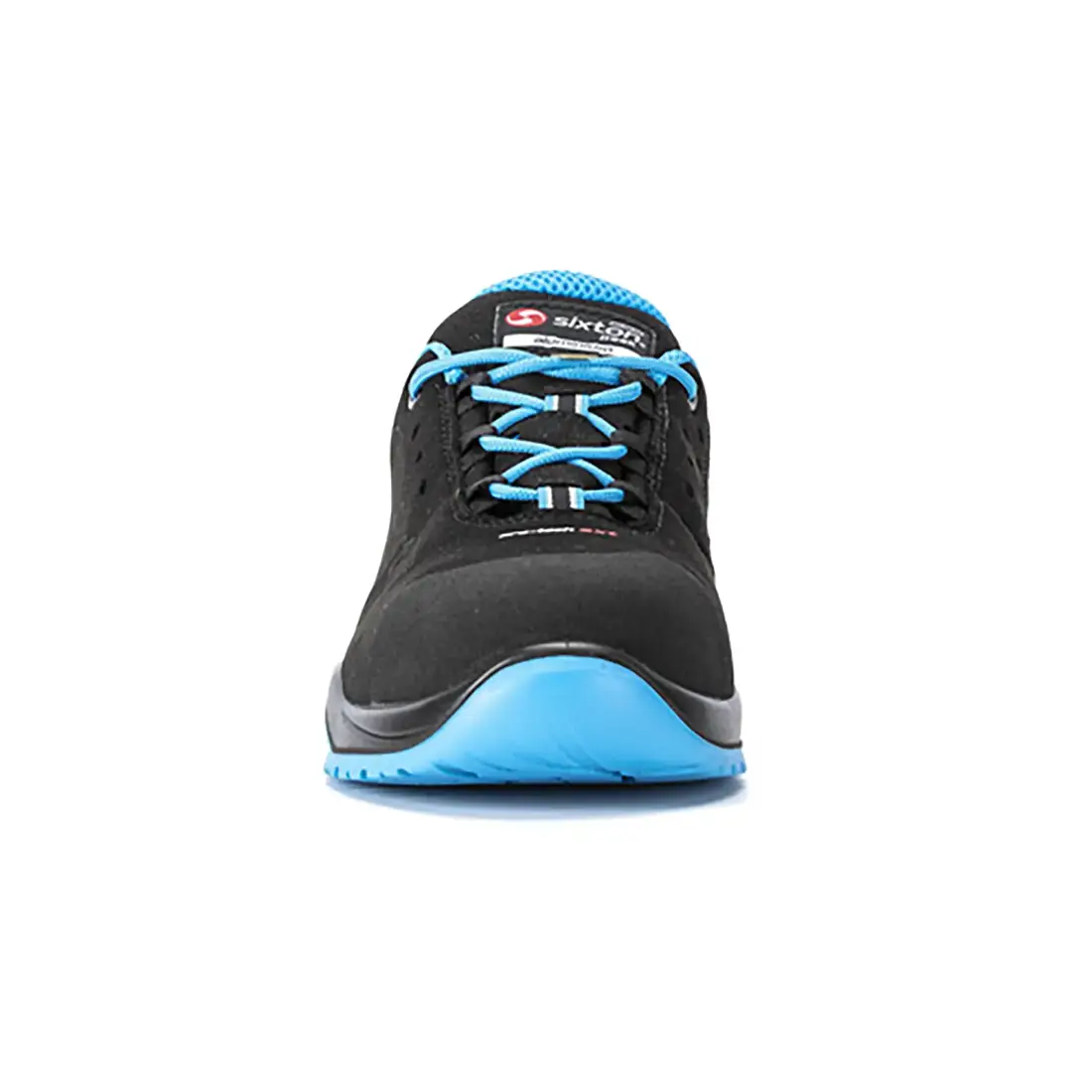 SIXTON - Cuban SRC ESD LOW S1P schwarz/neon hellblau