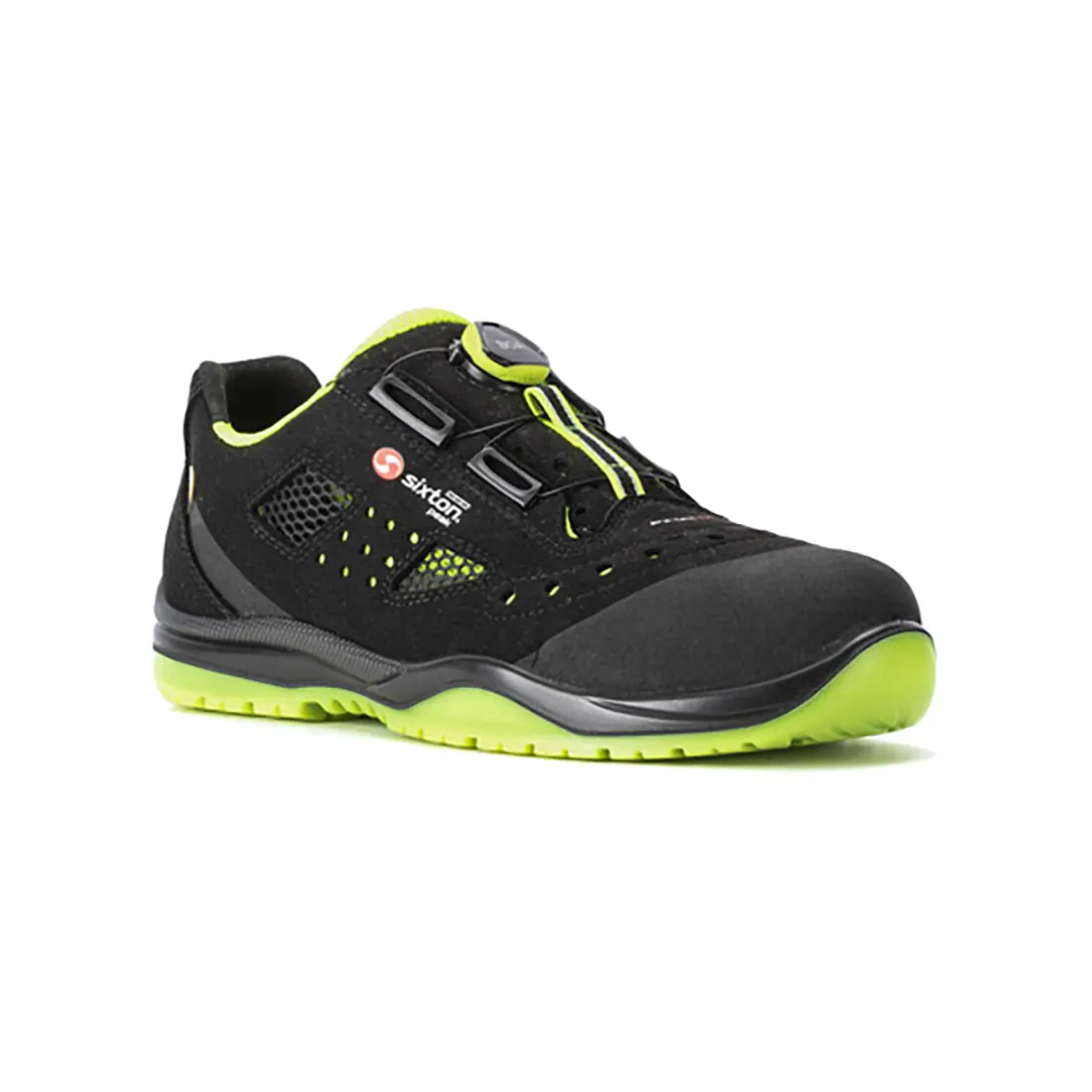 SIXTON - MENEITO BOA ESD S1P SRC schwarz/neon gelb