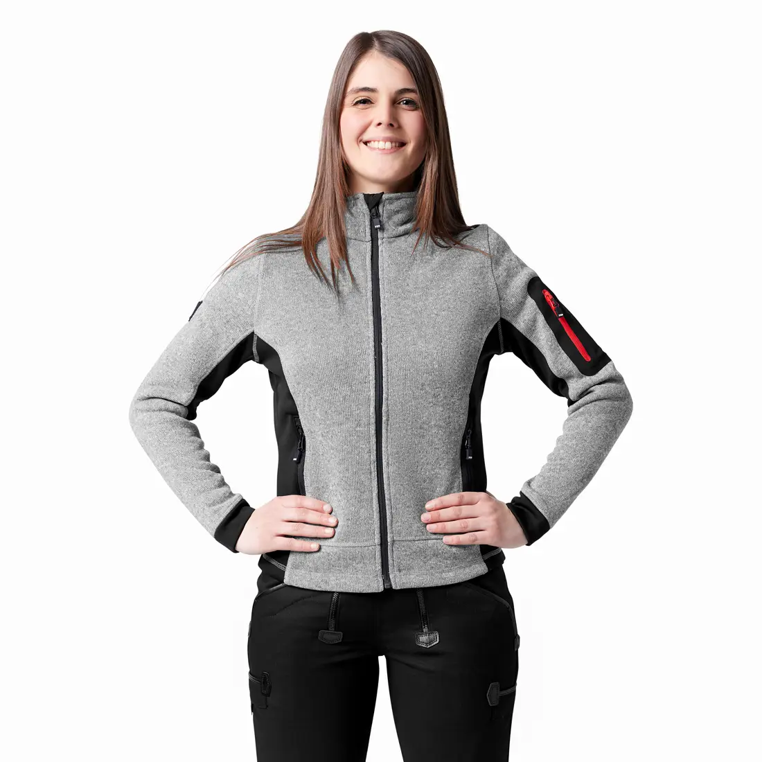 FHB - Strickfleecejacke MARIEKE Damen