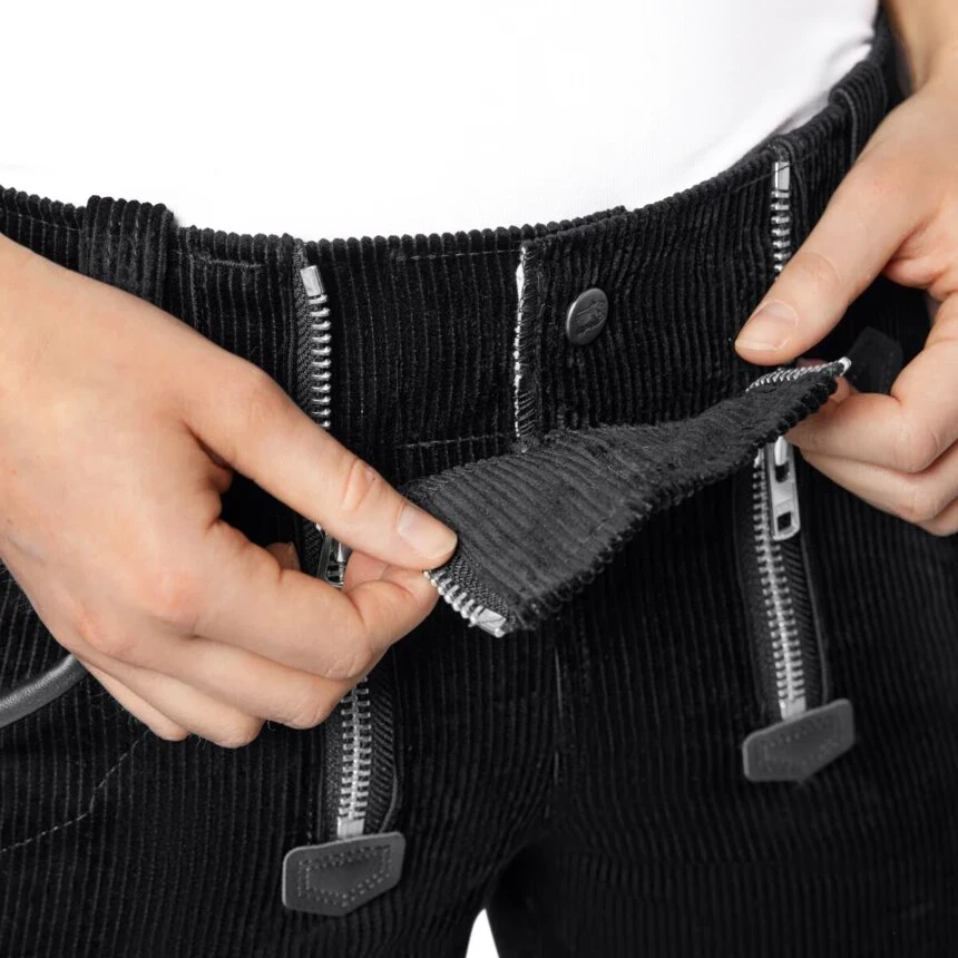 FHB - Zunfthose GRETA Genuacord Damen schwarz